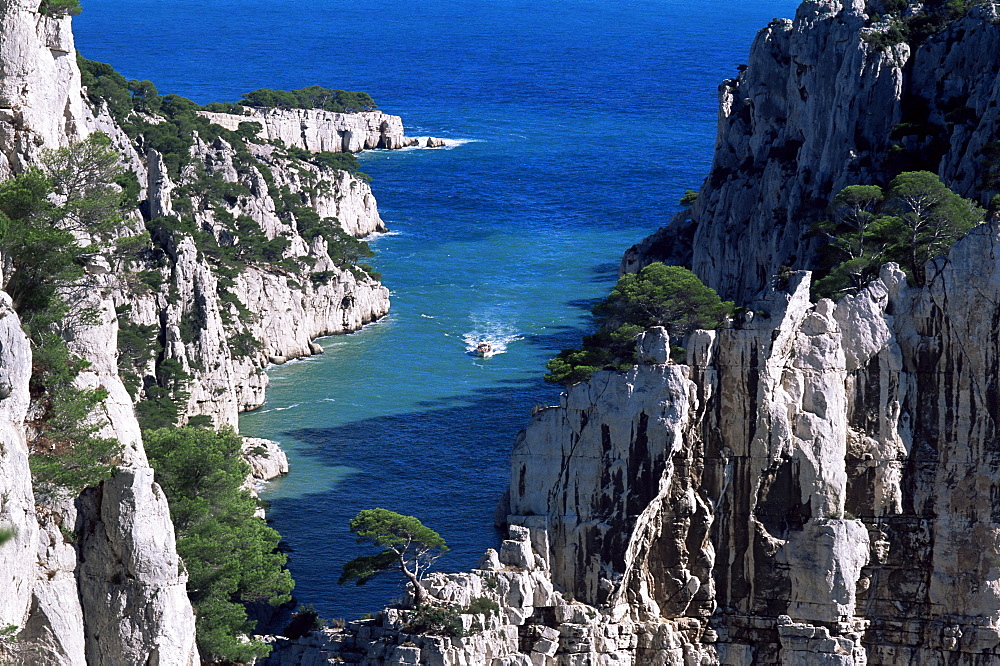 Cassis, Calanque d'en Vau, Bouches-du-Rhone, Provence, France, Mediterranean, Europe