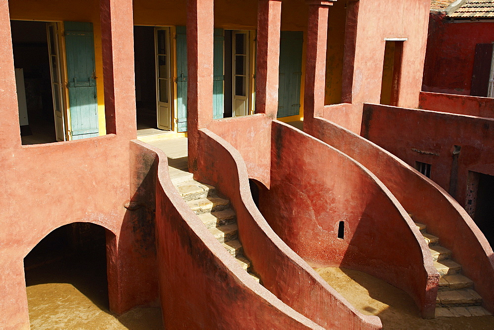 The Slave House, Island of Goree (Ile de Goree), UNESCO World Heritage Site, Senegal, West Africa, Africa 