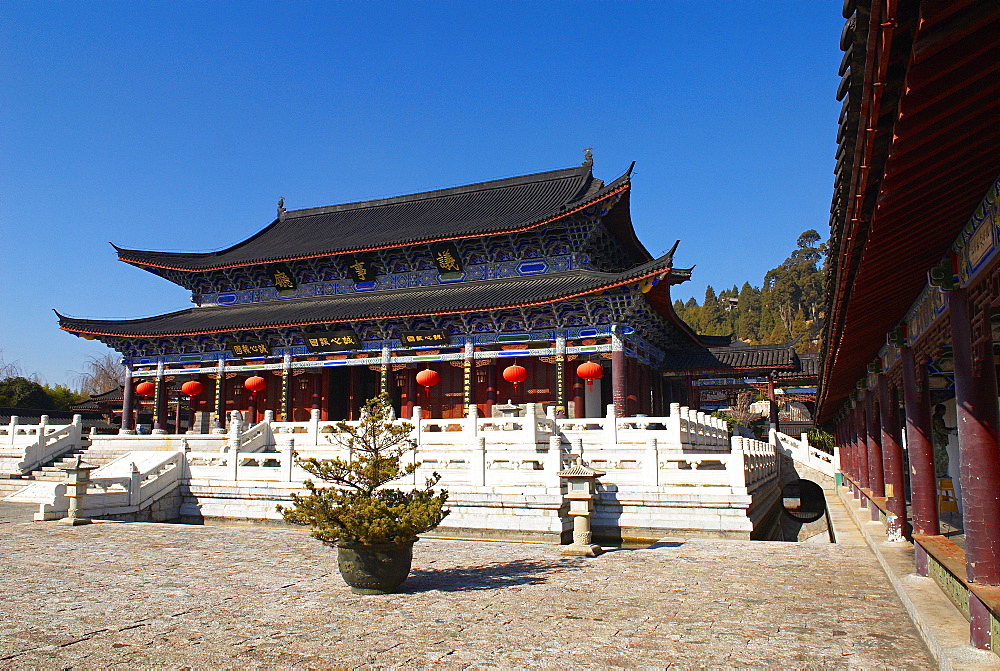 Mu Family residence, City of Lijiang, UNESCO World Heritage Site, Yunnan, China, Asia 