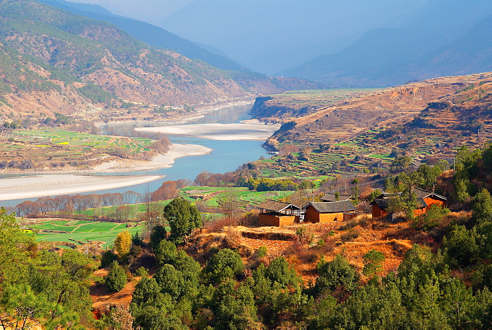 Yangtze River, Yunnan, China, Asia 