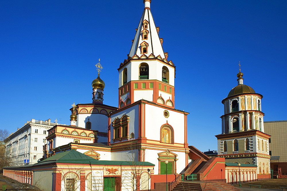 Epiphany Cathedral, Irkutsk, Siberia, Russia, Eurasia 