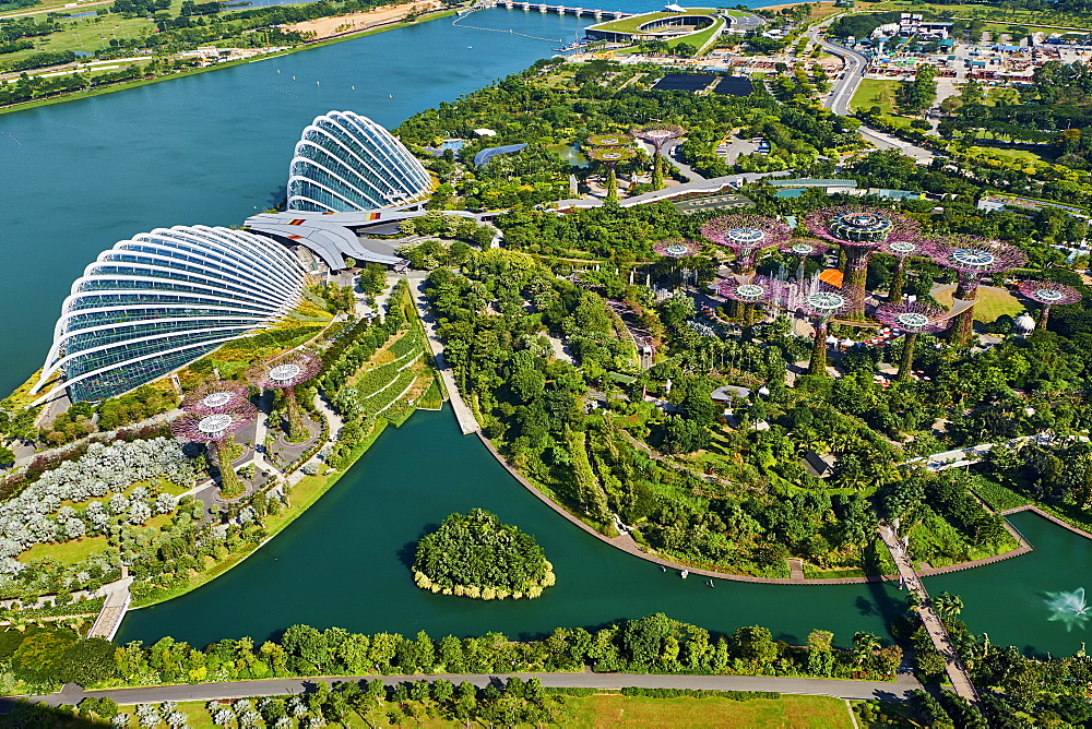 Garden By the Bay, botanic garden, Marina Bay, Singapore, Southeast Asia, Asia