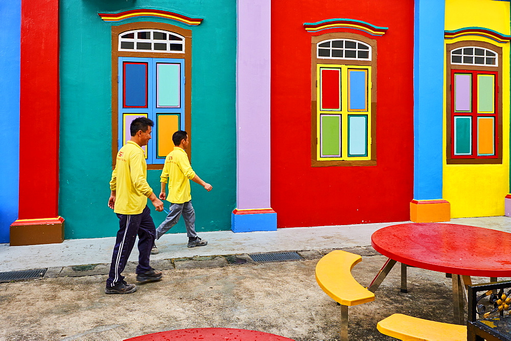 Heritage Villa, former home of Tan Teng Niah built in 1910, Little India, Singapore, Southeast Asia, Asia