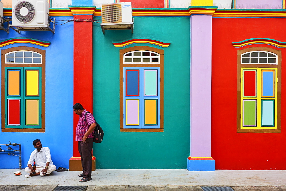 Heritage Villa, former home of Tan Teng Niah built in 1910, Little India, Singapore, Southeast Asia, Asia