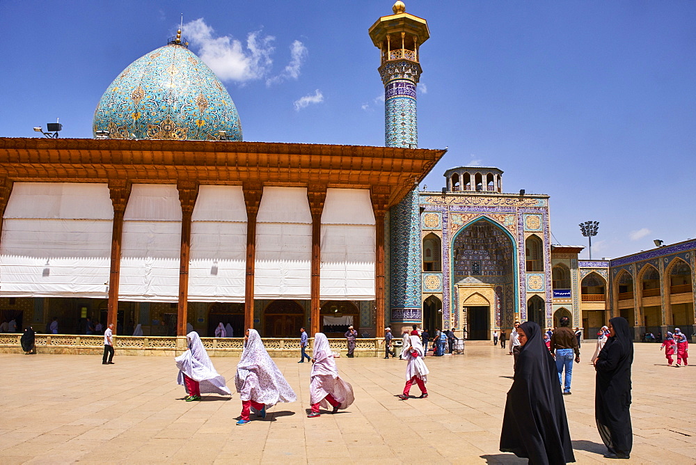 Shah Cheragh Mausoleum, Shiraz, Fars Province, Iran, Middle East