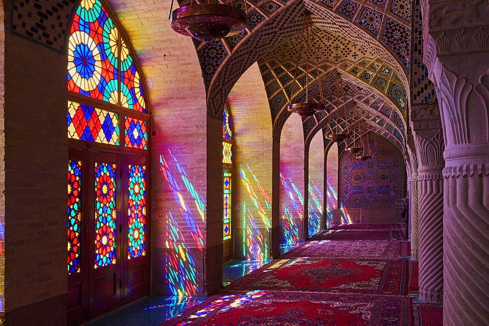 Nasir al Molk Mosque, Shiraz, Fars Province, Iran, Middle East