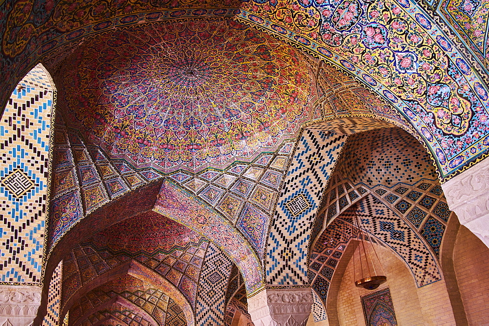 Nasir al Molk Mosque, Shiraz, Fars Province, Iran, Middle East