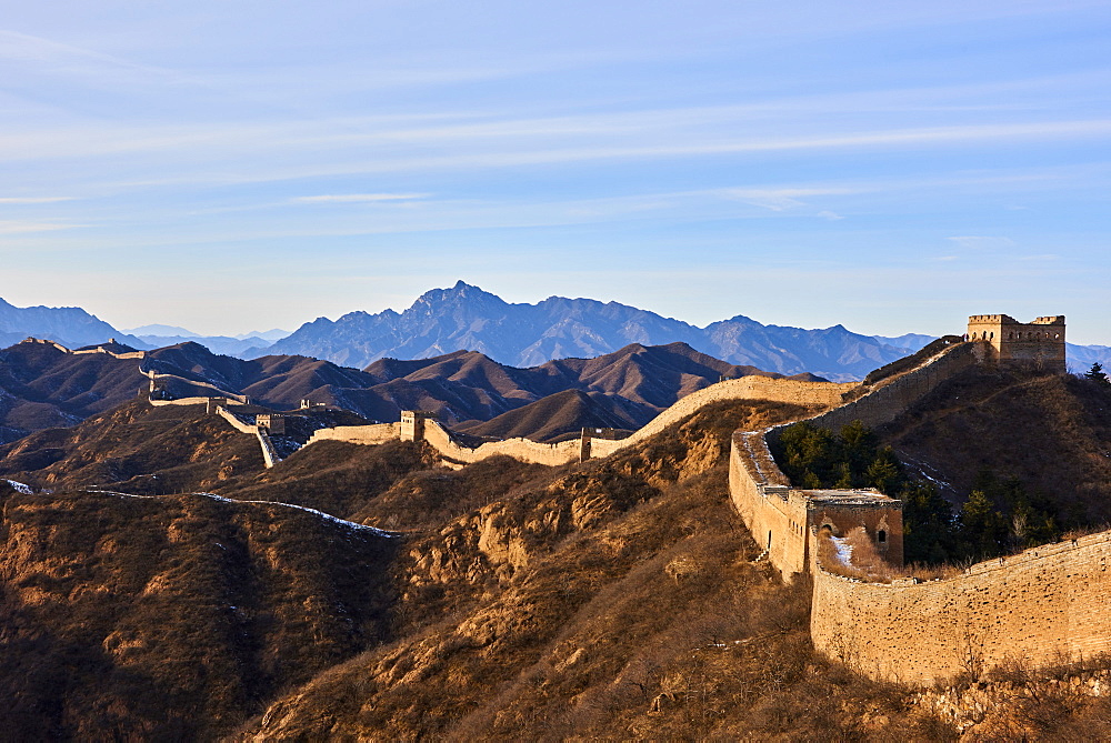 The Jinshanling and Simatai sections of the Great Wall of China, Unesco World Heritage Site, China, East Asia