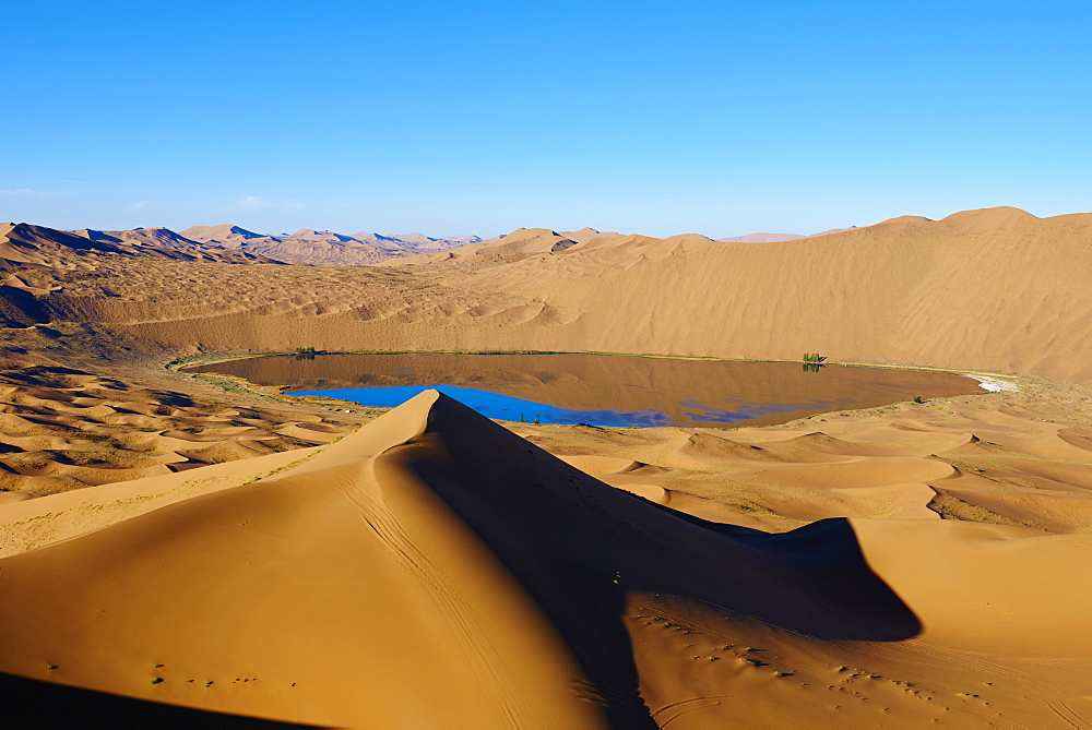 Badain Jaran Desert, Gobi Desert, Inner Mongolia, China, Asia