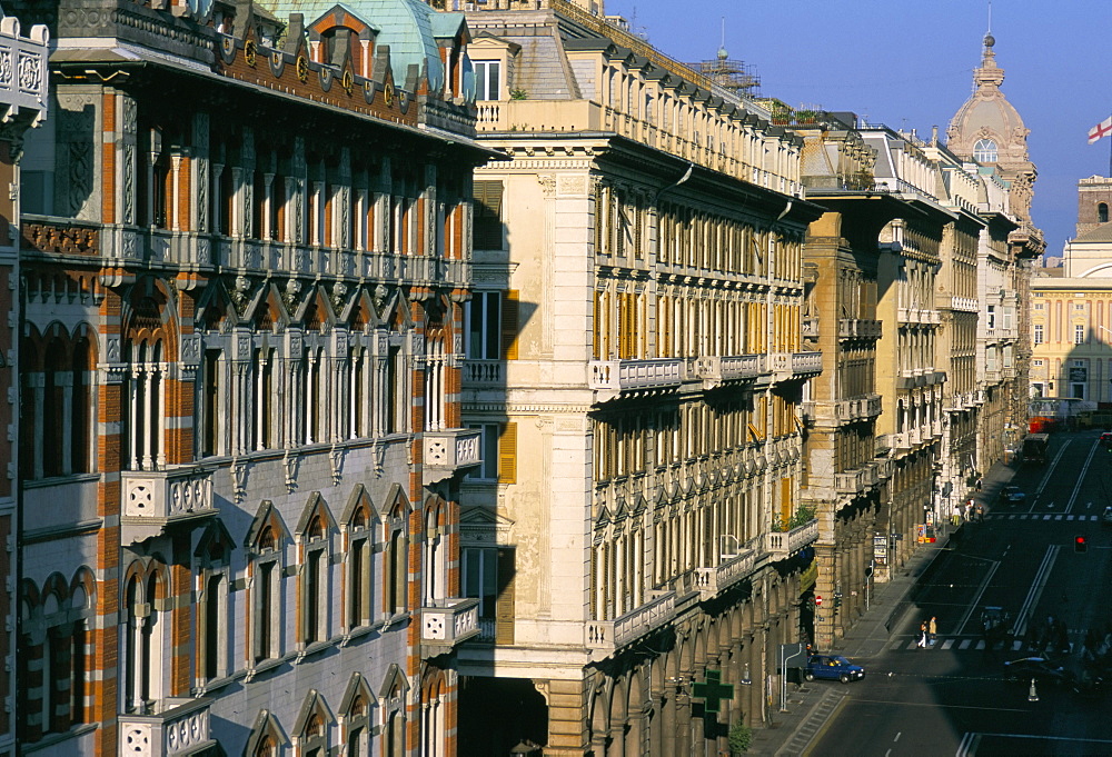 Via XX Setembre, Genoa (Genova), Liguria, Italy, Europe