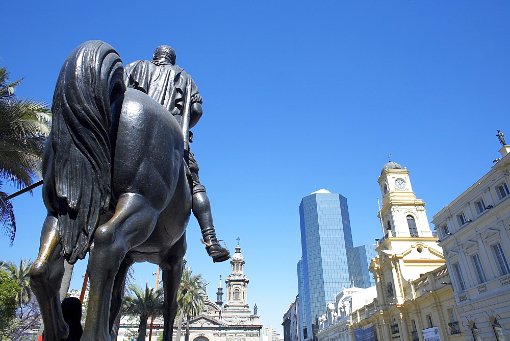 Plaza de Armas, Santiago de Chile, Chile, South America