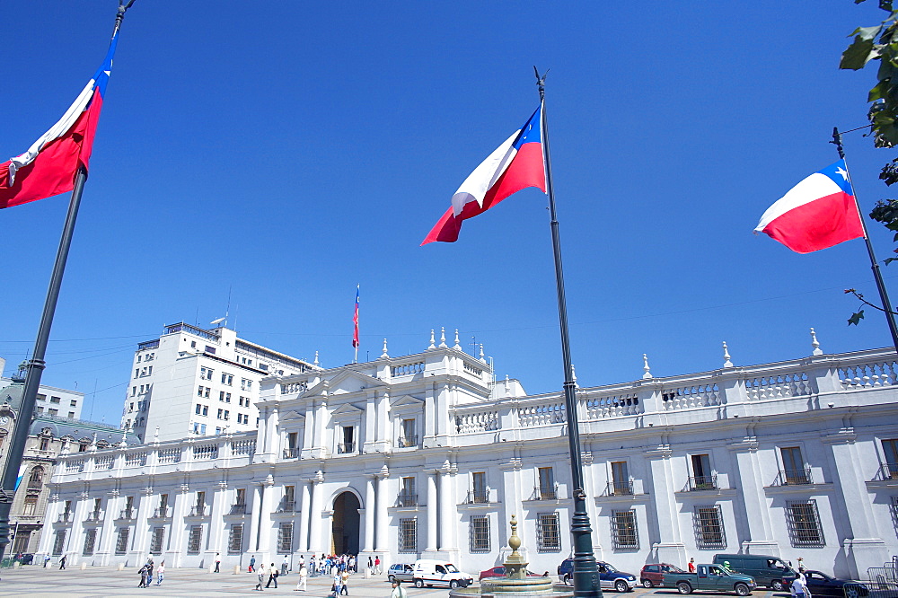 Palacio de la Moneda, Santiago de Chile, Santiago, Chile, South America