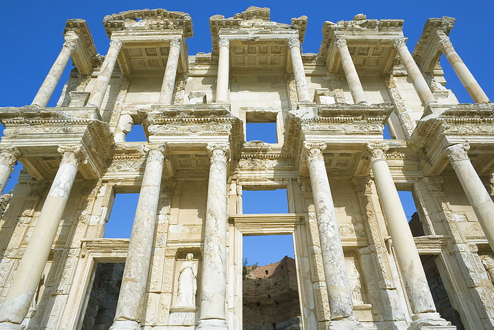 Library of Celsus, Ephesus, Anatolia, Turkey, Asia Minor, Eurasia