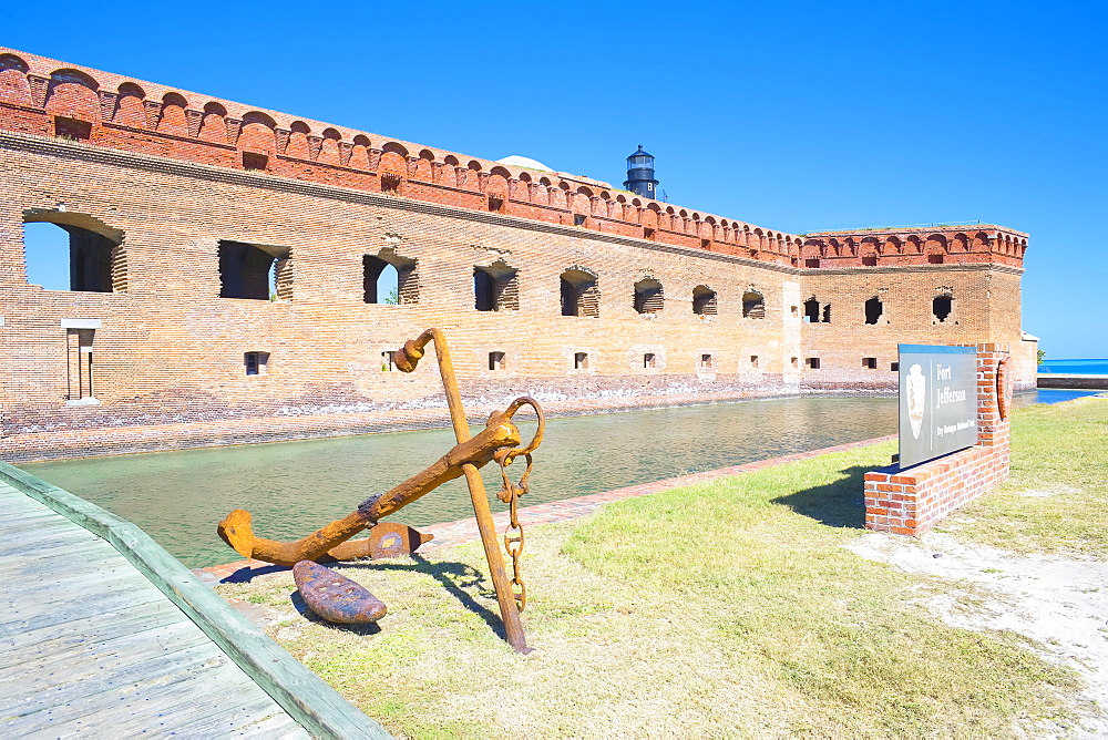 Fort Jefferson, Dry Tortugas National Park, Florida, United States of America, North America