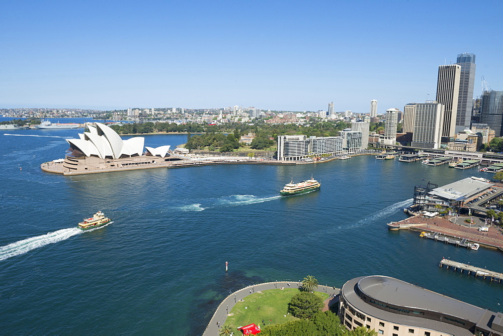 Circular Quay and Opera House, Sydney, New South Wales, Australia, Pacific 