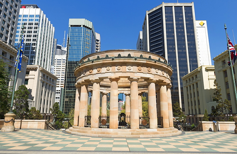 Anzac Square, Brisbane, Queensland, Australia, Pacific