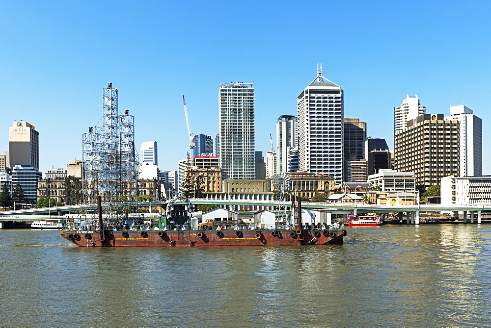 Cityscape. Brisbane, Queensland, Australia, Pacific