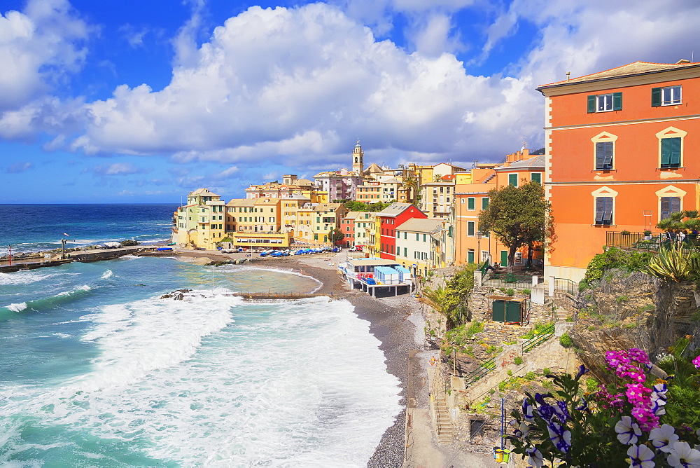 The picturesque village of Bogliasco, Bogliasco, Liguria, Italy, Europe