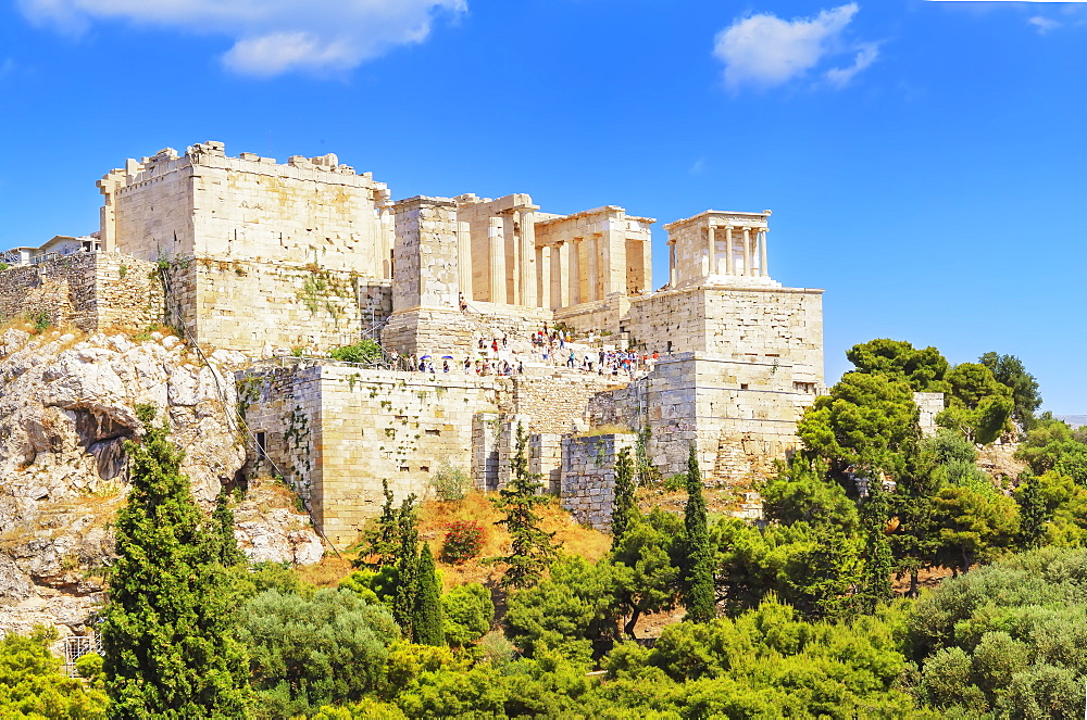 Acropolis of Athens, UNESCO World Heritage Site, Athens, Greece, Europe