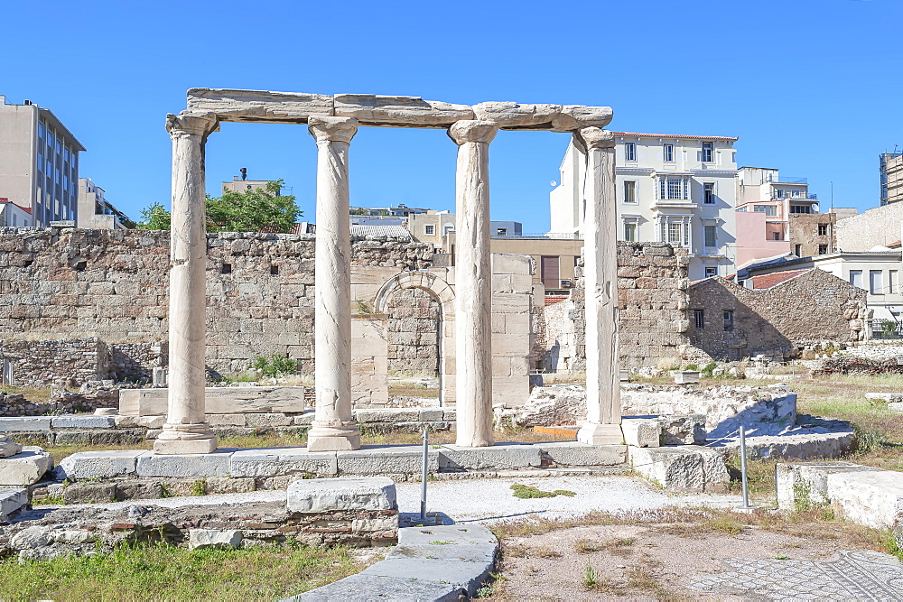 Library of Hadrian, Athens, Greece, Europe