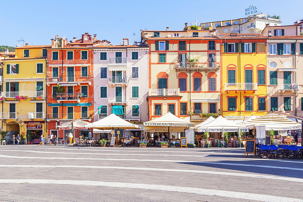 Historic district, Lerici, La Spezia district, Liguria, Italy, Europe