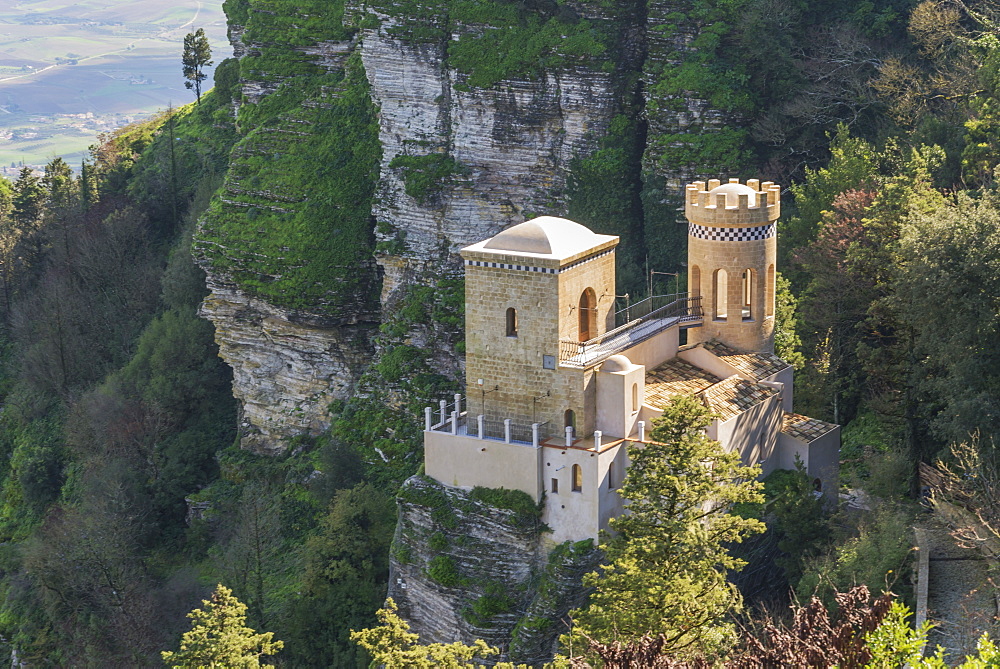 Venus Castle, Erice, Sicily, Italy, Europe