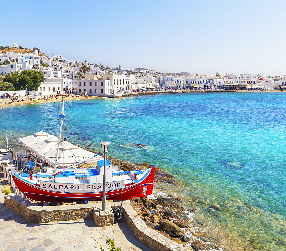 Mykonos Town, Mykonos, Cyclades Islands, Greek Islands, Greece, Europe