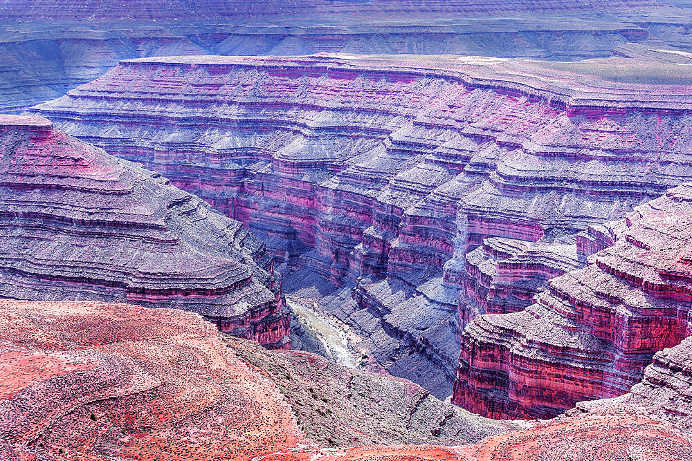 Goosenecks State Park, Utah, United States of America, North America