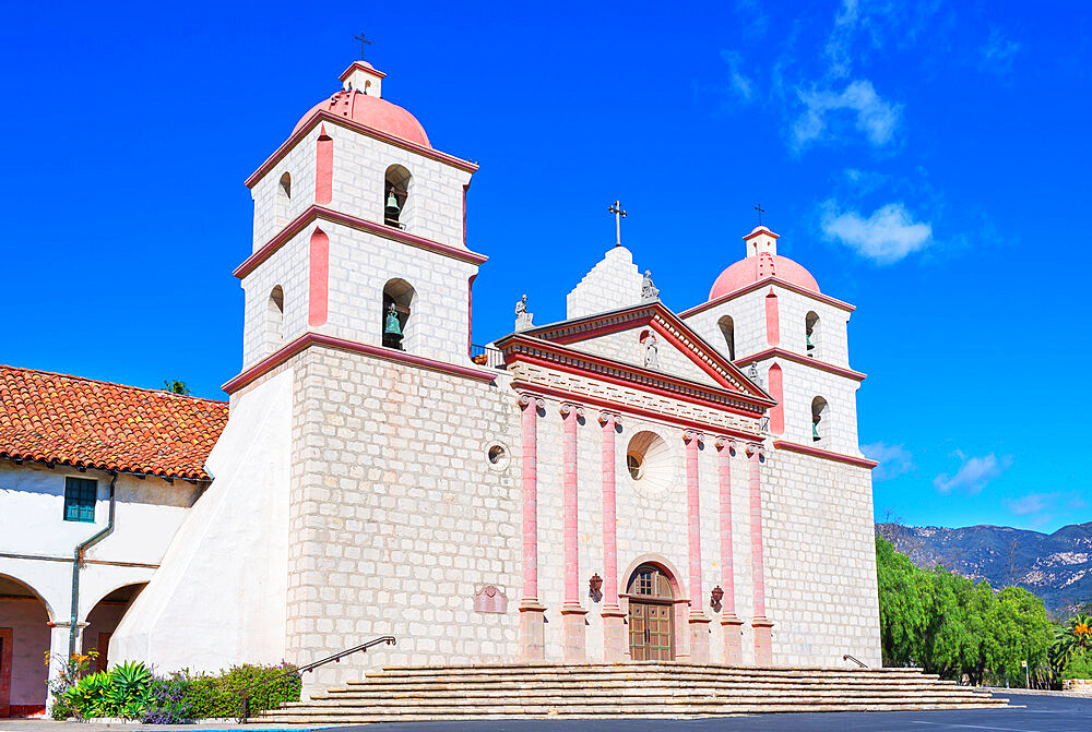 Santa Barbara Mission, Santa Barbara, California, United States of America, North America