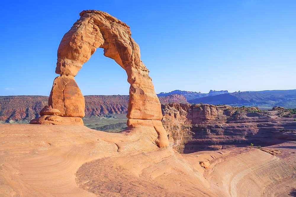 Delicate Arch, Arches National Park, Moab, Utah, United States of America, North America