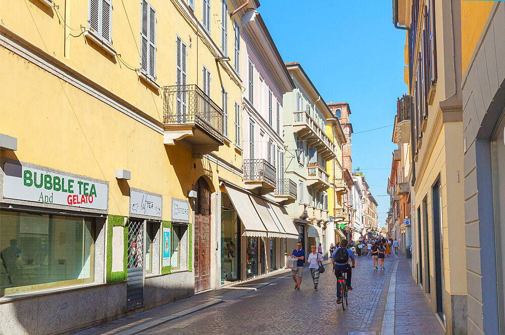 Old town, Pavia, Lombardy, Italy