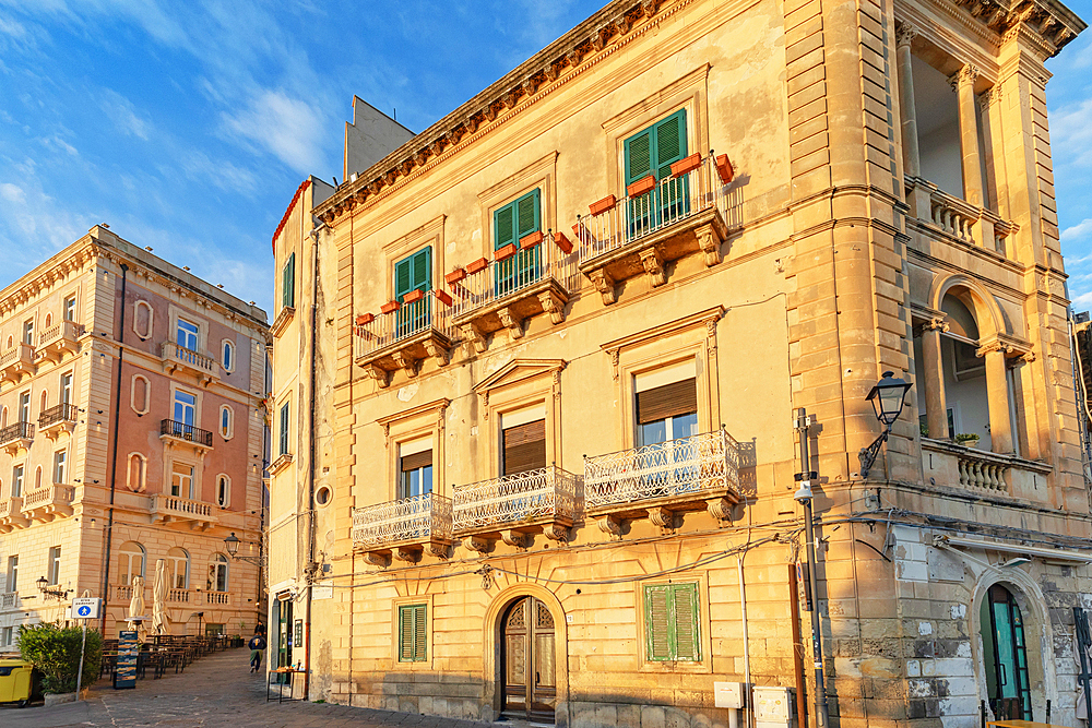 Ortygia historic district, Ortygia, Syracuse, Sicily, Italy, Mediterranean, Europe