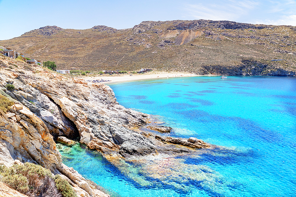 Vagia beach, Serifos Island, Cyclades, Greek Islands, Greece, Europe