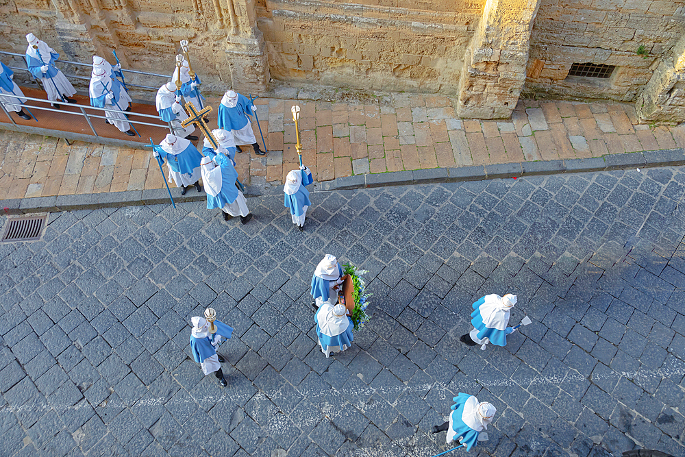 Good Friday Procession, Enna, Sicily, Italy, Mediterranean, Europe