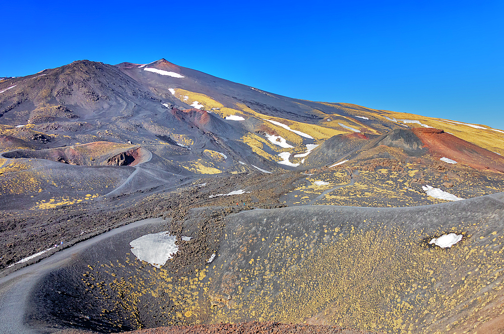 Crateri Silvestri view, Etna, UNESCO World Heritage Site, Etna, Sicily, Italy, Mediterranean, Europe