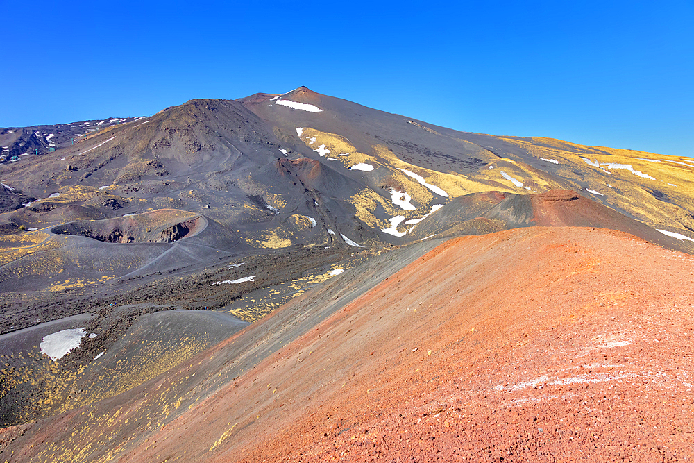 Volcanic landscape, Mount Etna, UNESCO World Heritage Site, Etna, Sicily, Italy, Mediterranean, Europe