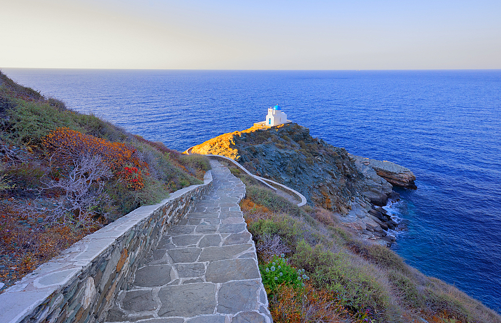 Seven Martyrs Church, Kastro, Sifnos Island, Cyclades, Greek Islands, Greece, Europe