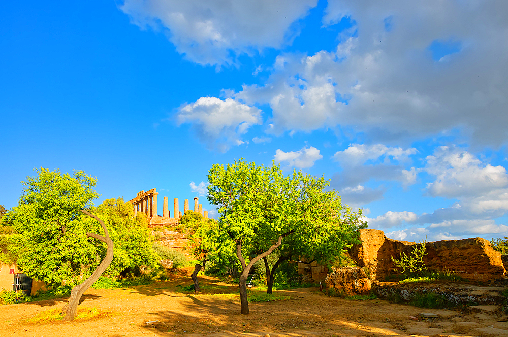 Temple of Juno, Valley of Temples, Agrigento, Sicily, Italy