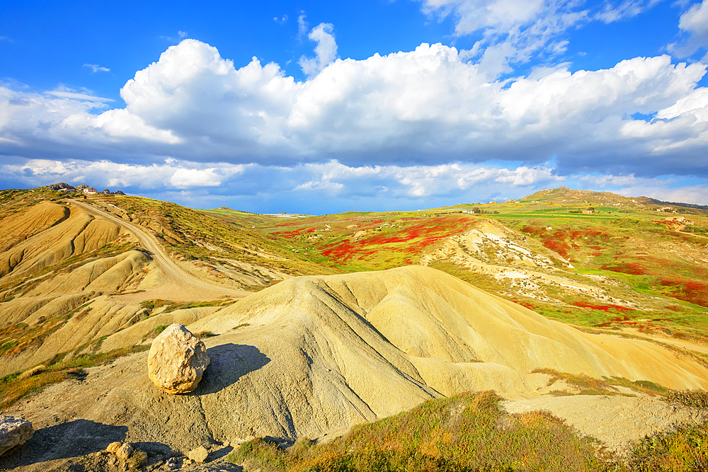 Riserva Naturale di Punta Bianca, Palma di Montechiaro, Agrigento, Sicily, Italy