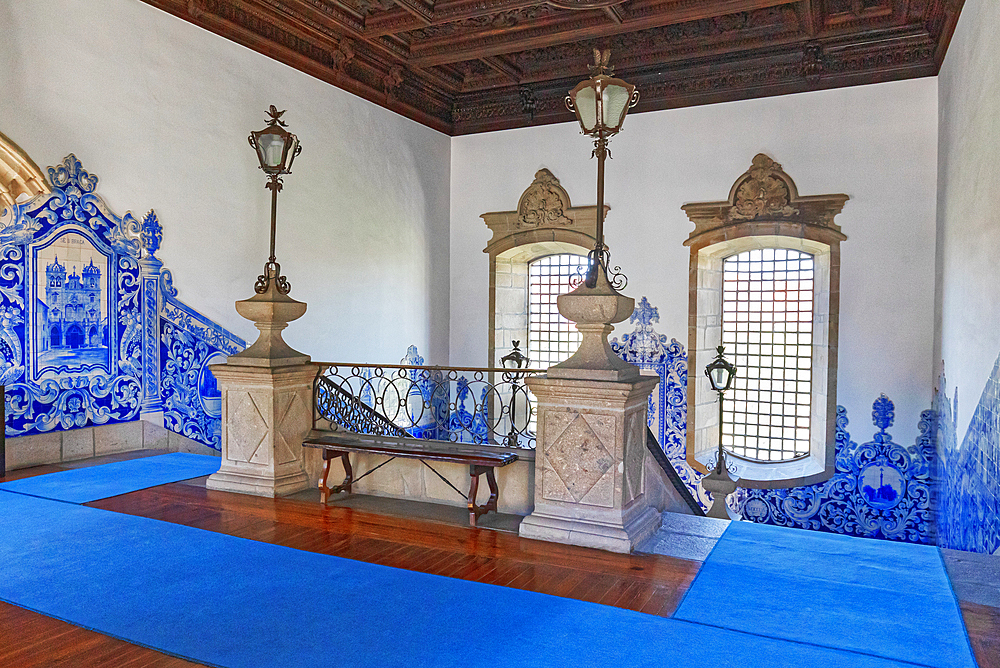 City Hall interior, Braga, Minho Province, Portugal