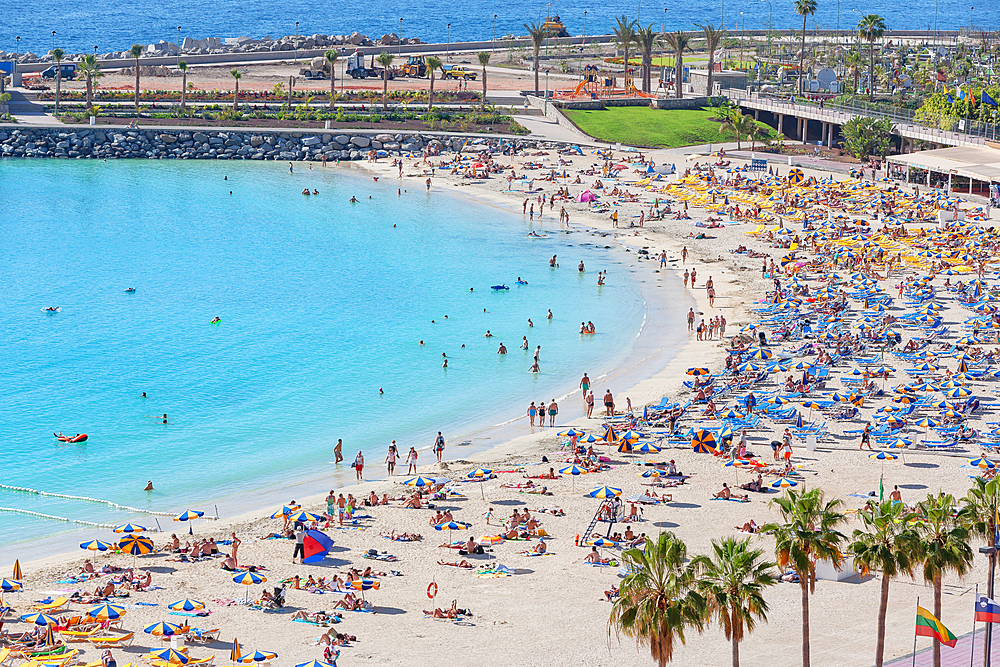 Amadores beach, Puerto Rico, Gran Canaria, Canary Islands, Spain