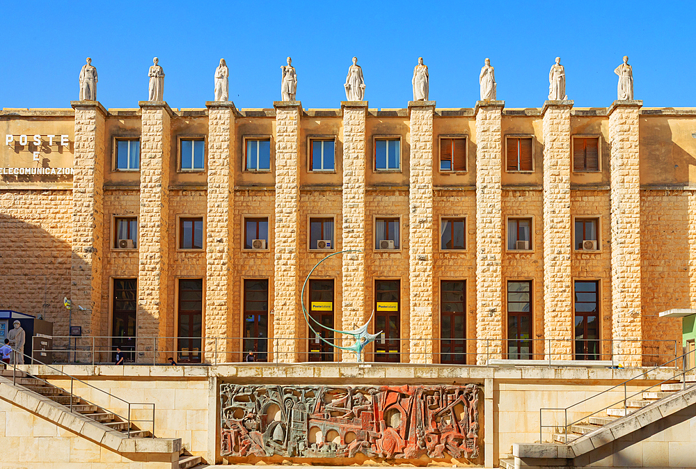 Palazzo delle Poste, Ragusa, Ragusa province, Sicily, Italy