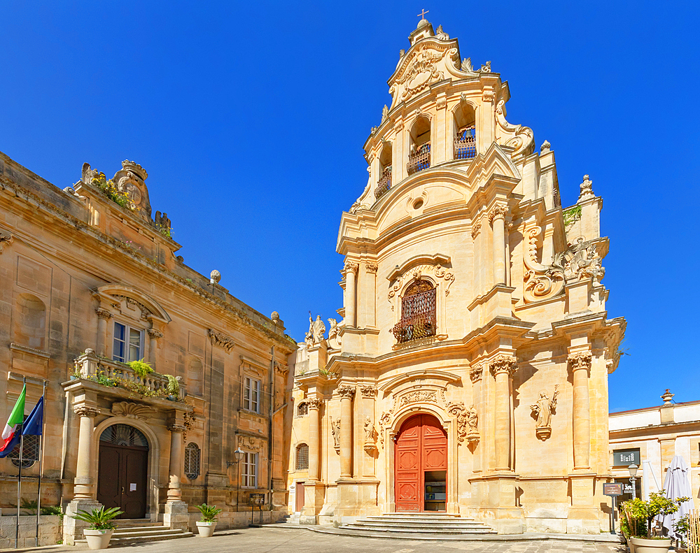 San Giuseppe church, Ragusa Ibla, Ragusa province, Sicily, Italy