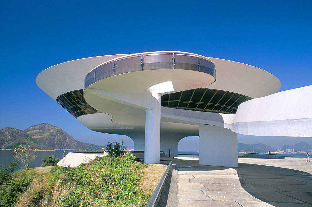 Contemporary Art Museum, Niteroi, Rio de Janeiro, Brazil, South America