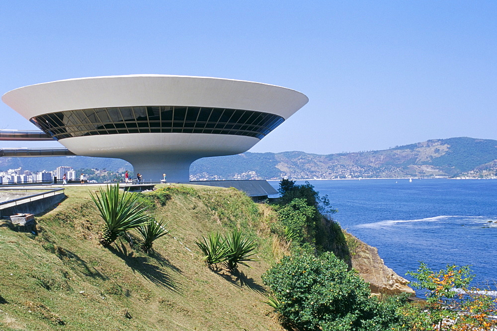 Contemporary Art Museum, Niteroi, Rio de Janeiro, Brazil, South America