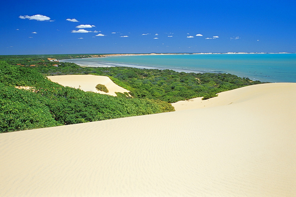 Coastline near Canoa Quebrada, Canoa Quedrada, Ceara', Brazil, South America