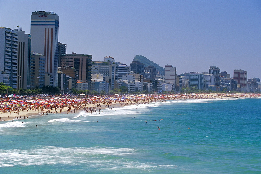 Ipanema Beach, Rio de Janeiro, Brazil, South America