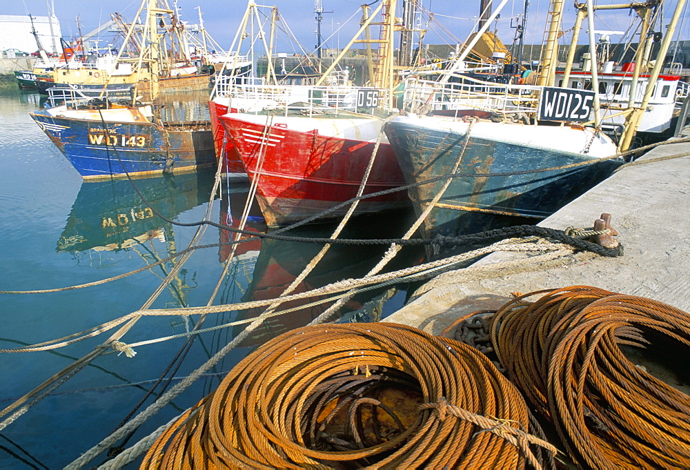 Fishing port, Kilmore Quay, County Wexford, Leinster, Eire (Ireland), Europe