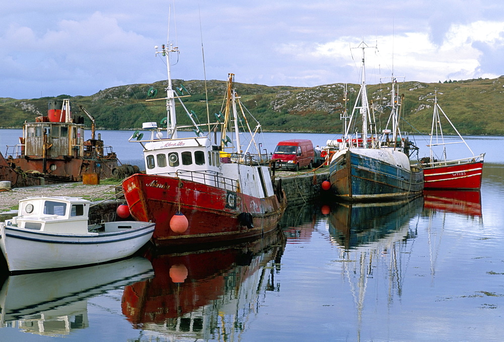 Clew Bay peninsula, Wesport area, County Mayo, Connacht, Eire (Ireland), Europe