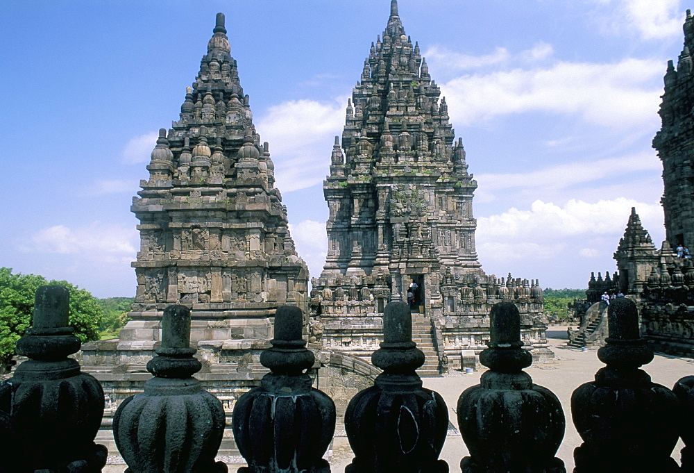 Hindu temples of Candi Prambanan, UNESCO World Heritage Site, Yogyakarta region, island of Java, Indonesia, Southeast Asia, Asia